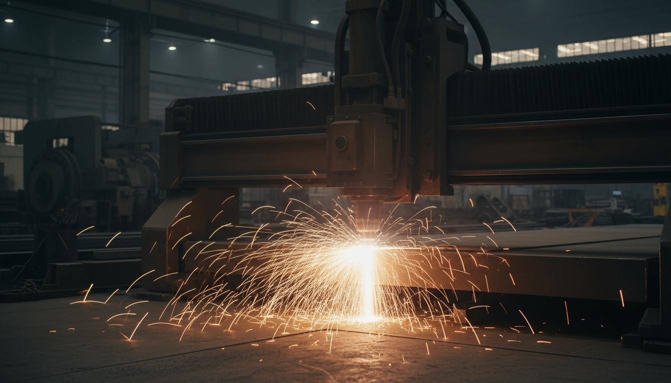 Cắt kim loại bằng công nghệ cắt Plasma CNC